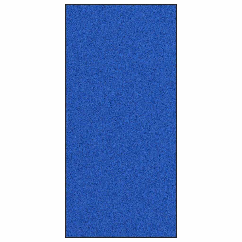 Doormat Other Blue and Black 120 x 250 cm Polyamide and PVC