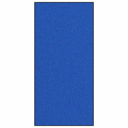 Doormat Other Blue and Black 120 x 250 cm Polyamide and PVC