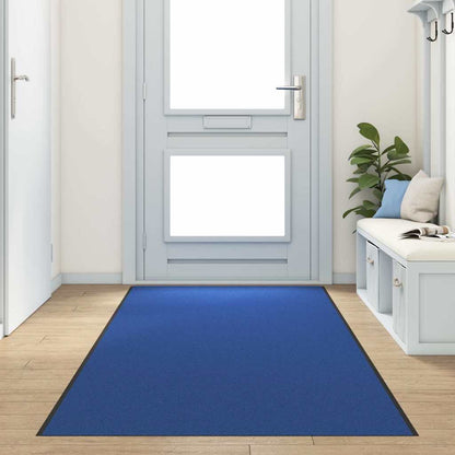 Doormat Other Blue and Black 120 x 400 cm Polyamide and PVC