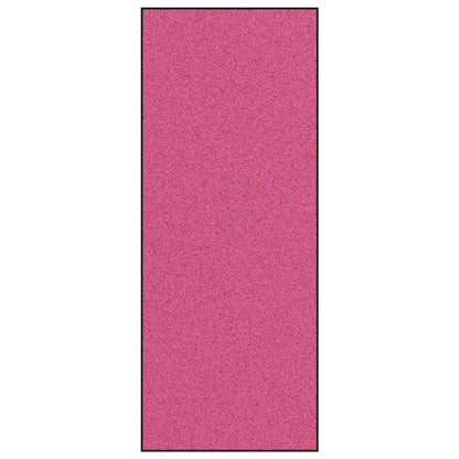 Doormat Other Pink and Black 120 x 300 cm Polyamide and PVC