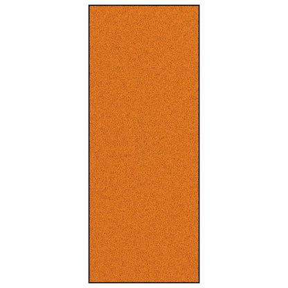 Doormat Other Orange and Black 120 x 300 cm Polyamide and PVC