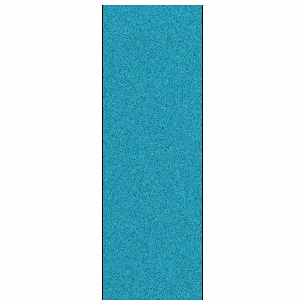 Doormat Other Cyan and Black 120 x 350 cm Polyamide and PVC