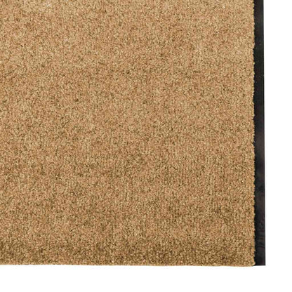 Doormat Other Cream and Black 120 x 350 cm Polyamide and PVC