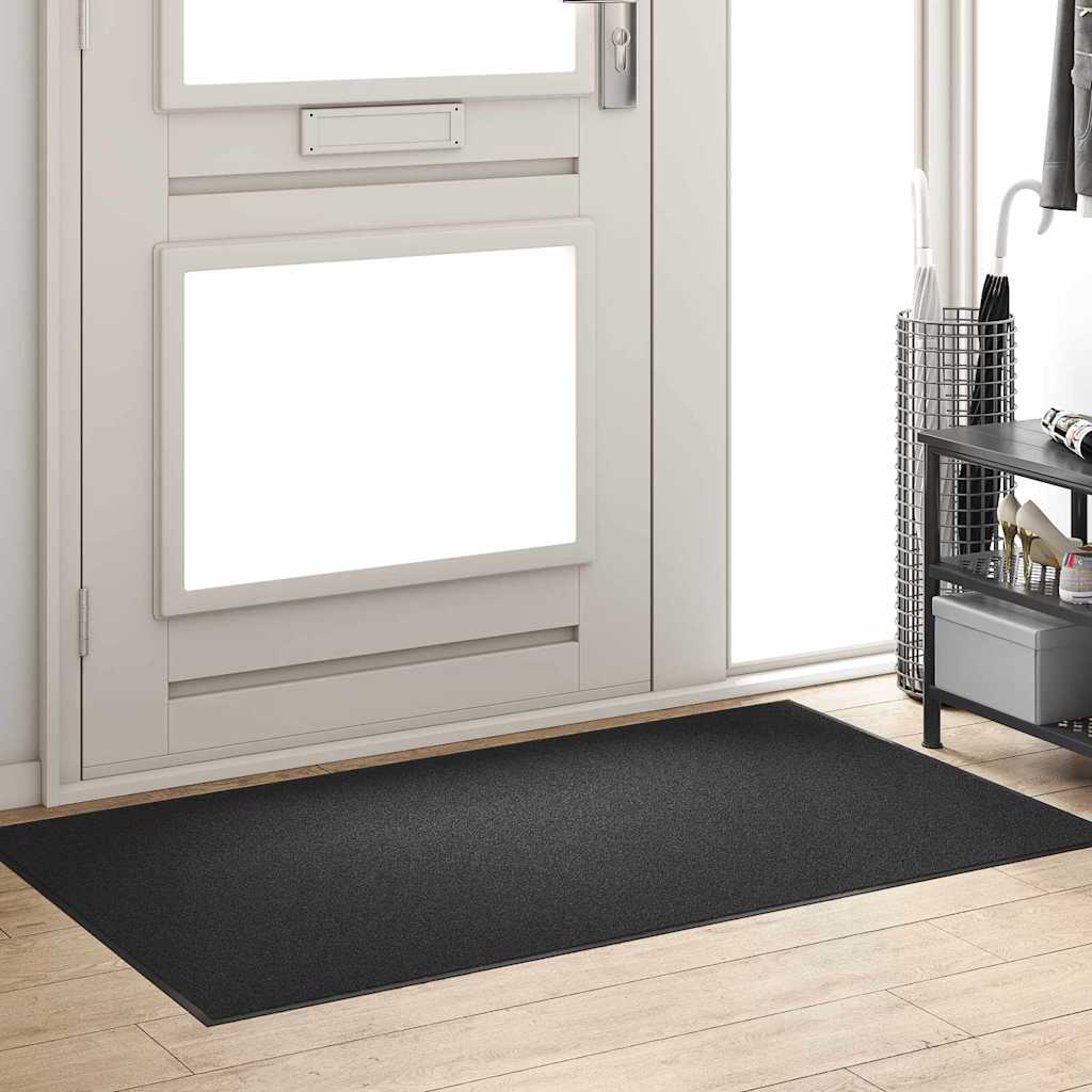 Doormat Other Black 90 x 150 cm Polypropylene and vinyl