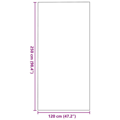 Doormat Other Black 120 x 250 cm Polypropylene and vinyl