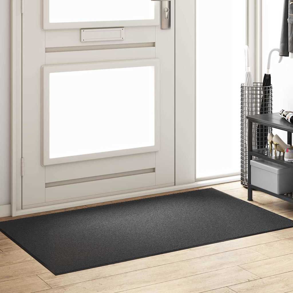 Doormat Other Anthracite and Black 90 x 150 cm