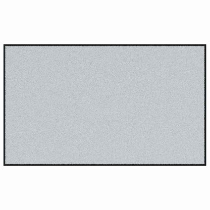 Doormat Grey and Black 90 x 150 cm Polypropylene and vinyl
