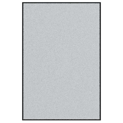 Doormat Grey and Black 120 x 180 cm Polypropylene and vinyl
