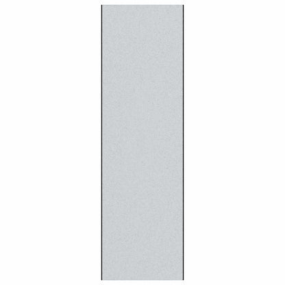 Doormat Grey and Black 120 x 400 cm Polypropylene and vinyl