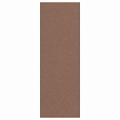 Doormat Brown and Black 120 x 350 cm Polypropylene and vinyl