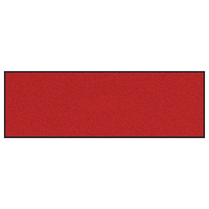 Doormat Other Red and Black 60 x 180 cm Polypropylene and vinyl