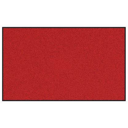 Doormat Other Red and Black 90 x 150 cm Polypropylene and vinyl