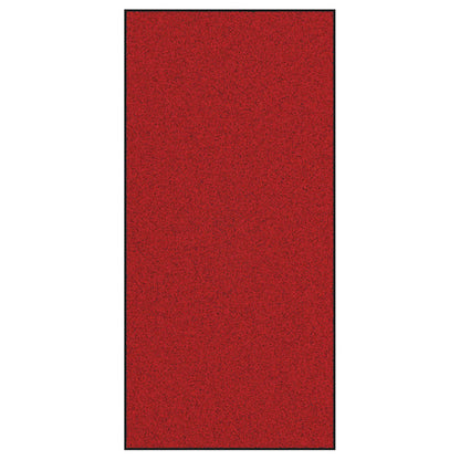 Doormat Red and Black 120 x 250 cm Polypropylene and vinyl