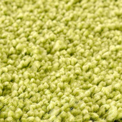 Anti-slip Bath Mat with Toilet Cut Green 50 x 50 cm PP