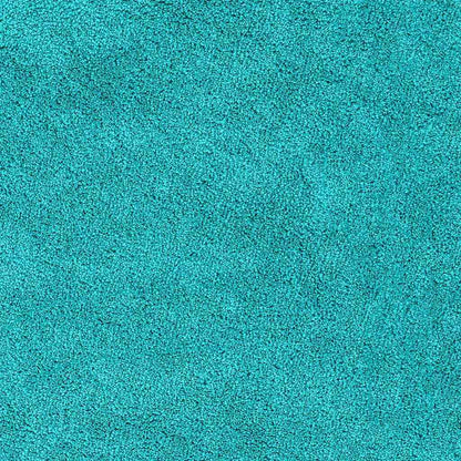 Anti-slip Bath Mat with Toilet Cut Turquoise 50 x 50 cm PP