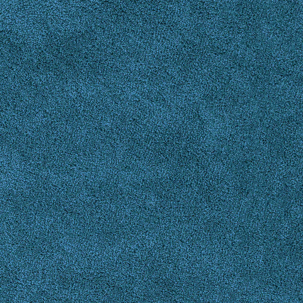 Anti-slip Bath Mat with Toilet Cut Blue 50 x 50 cm PP