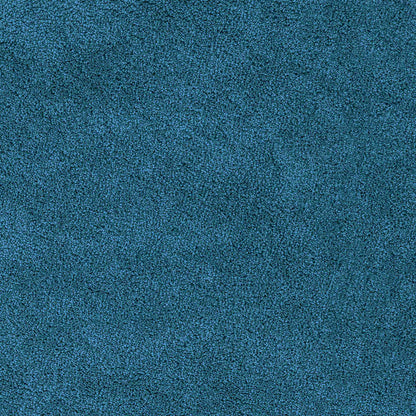 Anti-slip Bath Mat with Toilet Cut Blue 50 x 50 cm PP