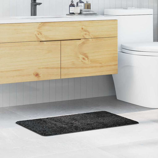 Anti-slip Bath Mat Dark grey 50 x 80 cm PP