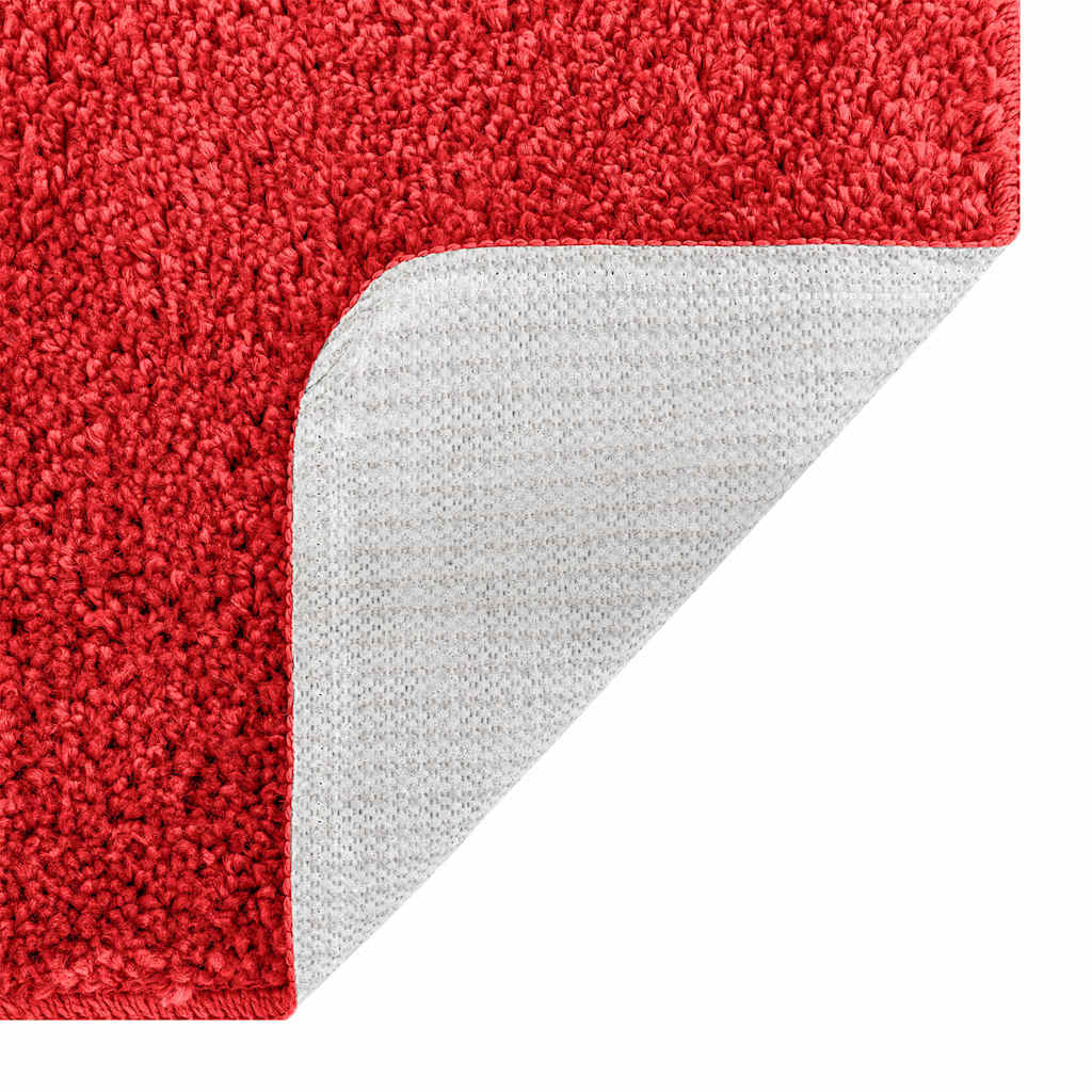 Anti-slip Bath Mat Red 60 x 90 cm PP