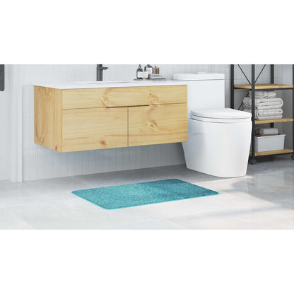 Anti-slip Bath Mat Turquoise 60 x 90 cm PP