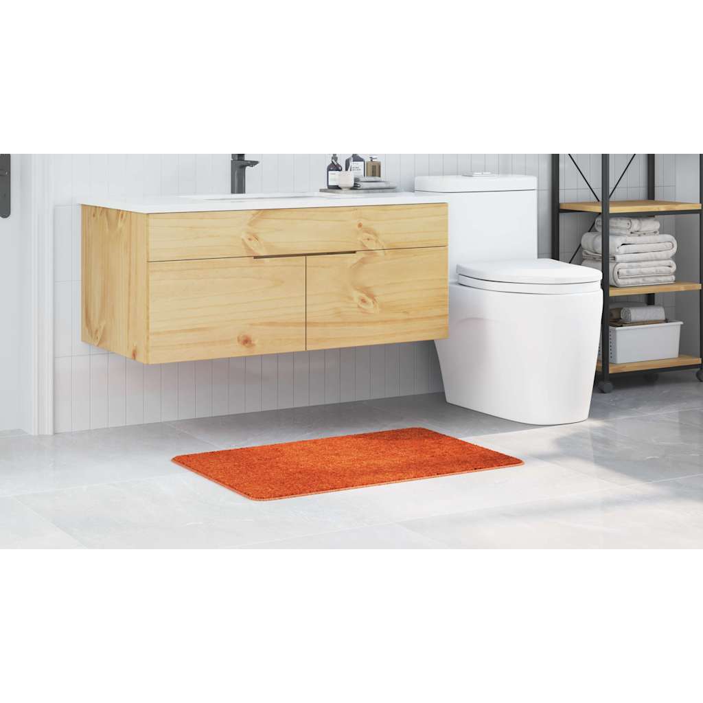 Anti-slip Bath Mat Orange 60 x 90 cm PP