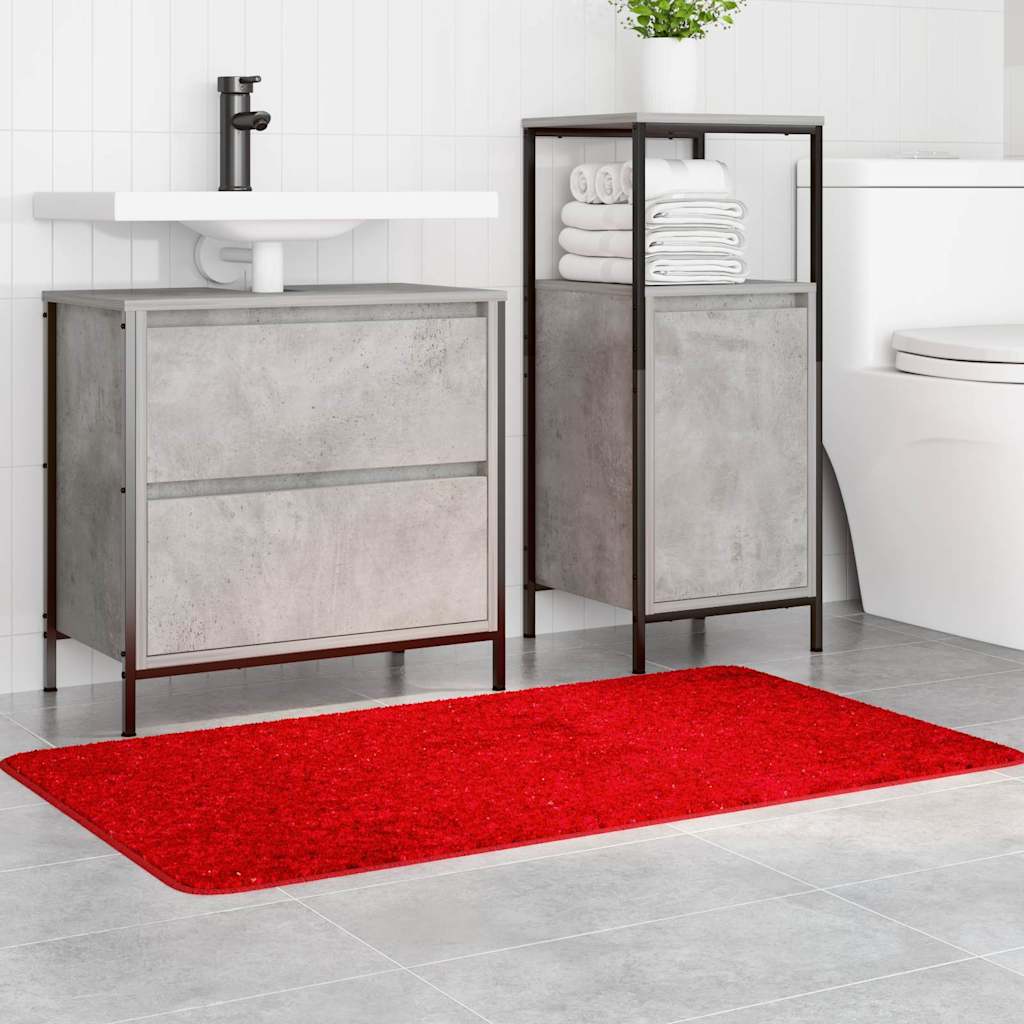 Anti-slip Bath Mat Red 70 x 120 cm PP