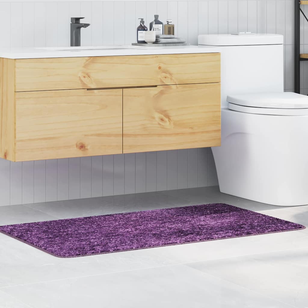 Anti-slip Bath Mat Purple 70 x 120 cm PP