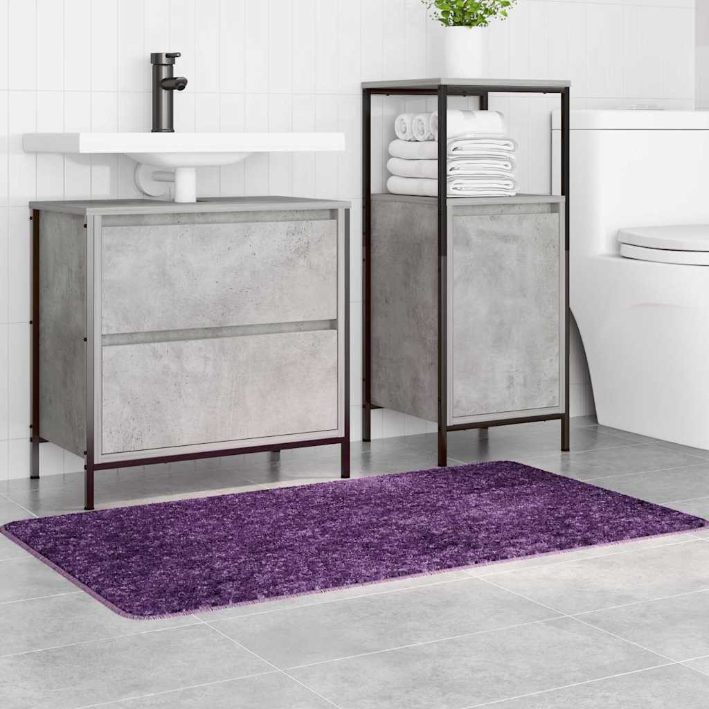 Anti-slip Bath Mat Purple 70 x 120 cm PP