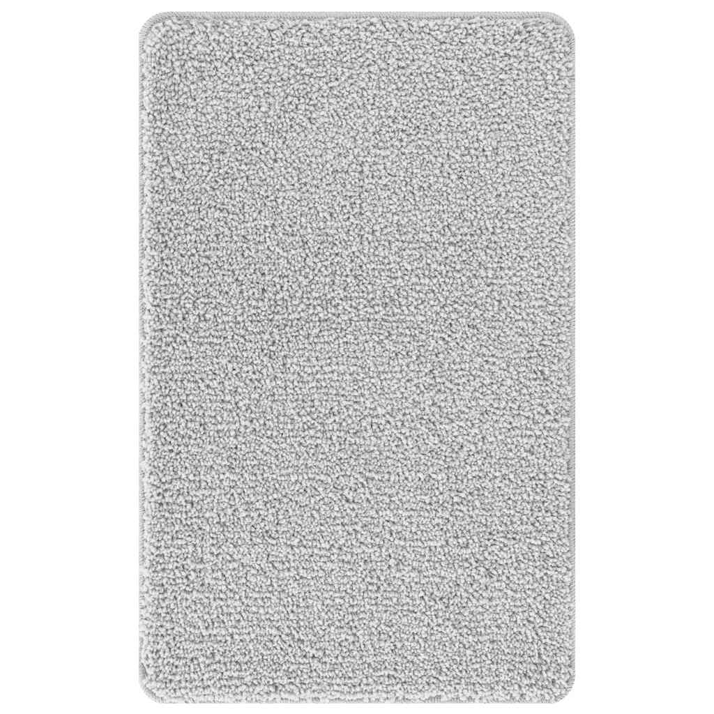 Anti-slip Bath Mat Set 2 pcs Grey PP