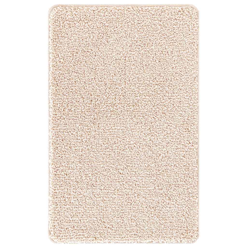 Anti-slip Bath Mat Set 2 pcs Cream PP