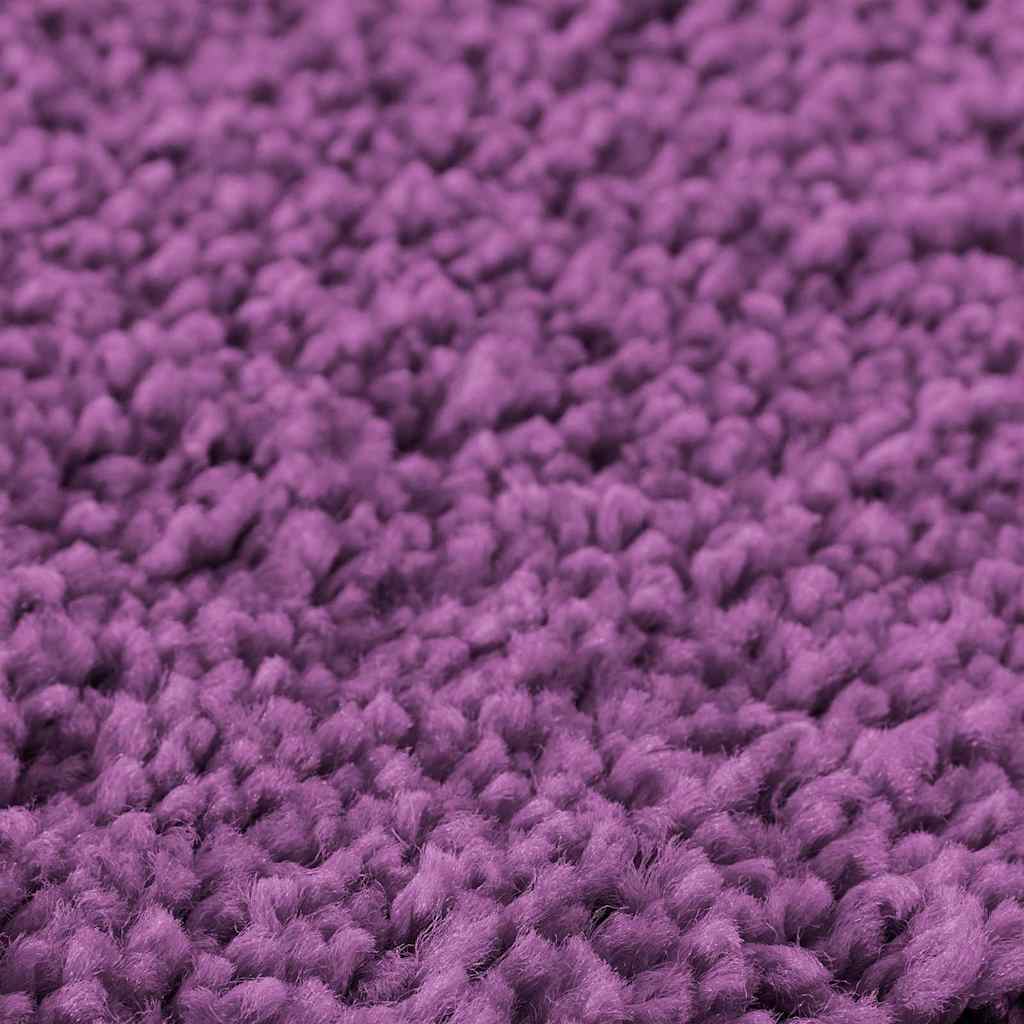 Anti-slip Bath Mat Set 2 pcs Purple PP
