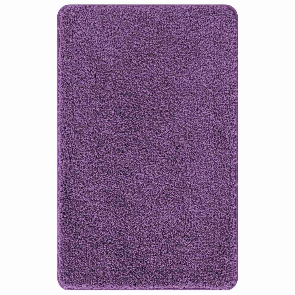 Anti-slip Bath Mat Set 2 pcs Purple PP
