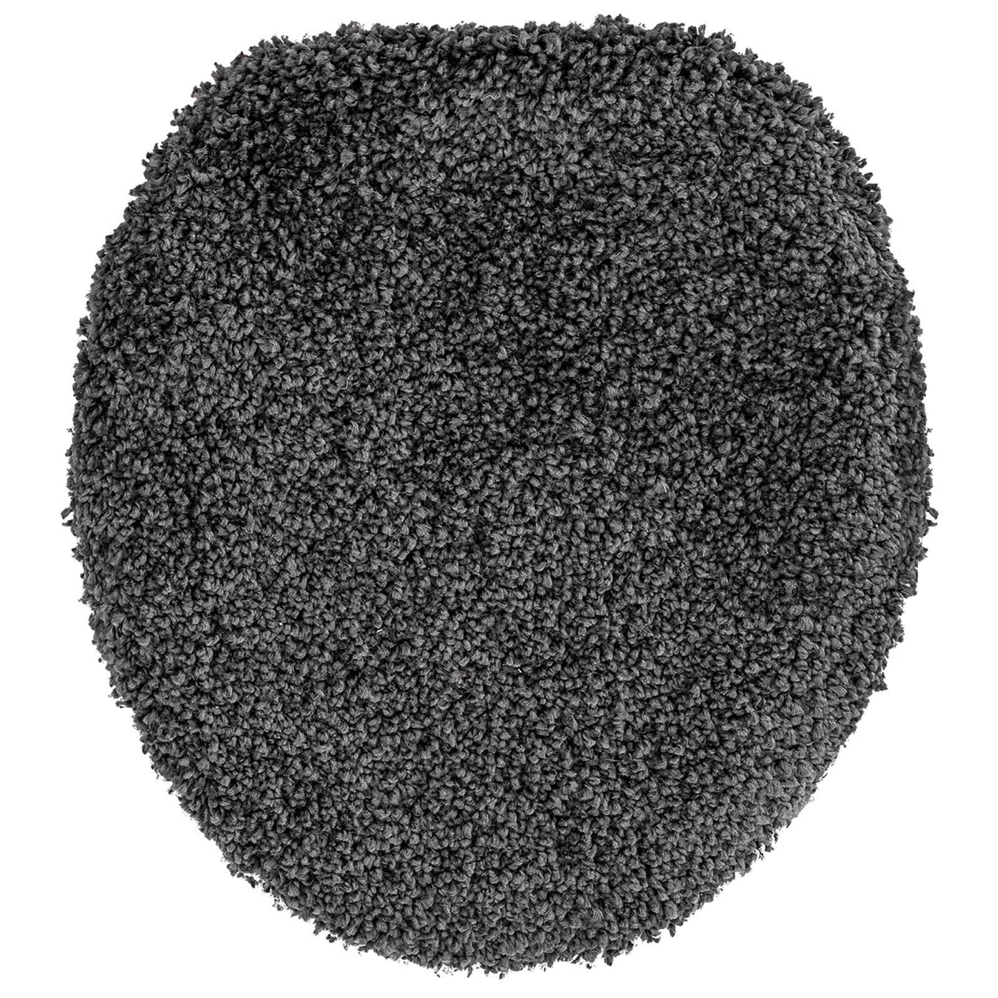 Anti-slip Bath Mat Set 3 pcs Dark grey PP