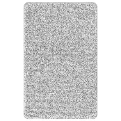 Anti-slip Bath Mat Set 3 pcs Grey PP