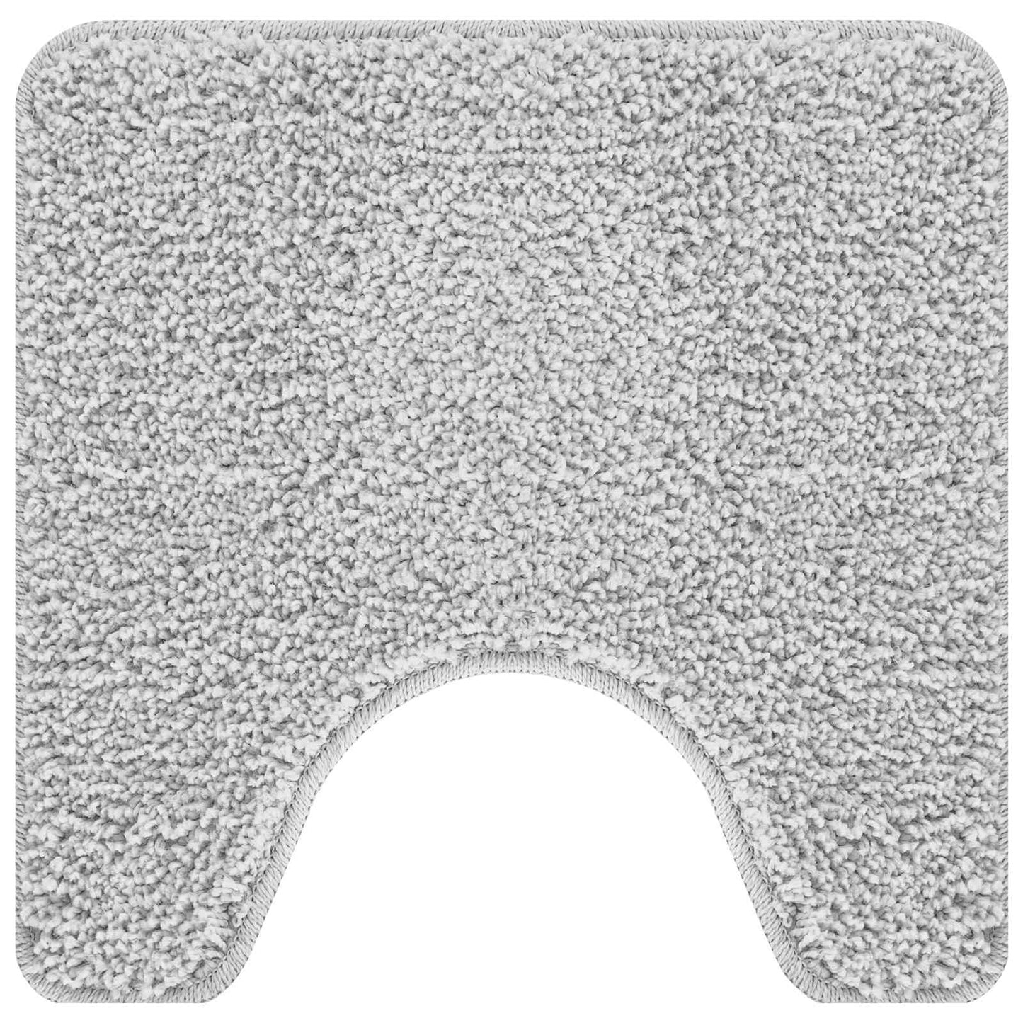 Anti-slip Bath Mat Set 3 pcs Grey PP