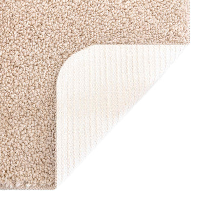 Anti-slip Bath Mat Set 3 pcs Cream PP