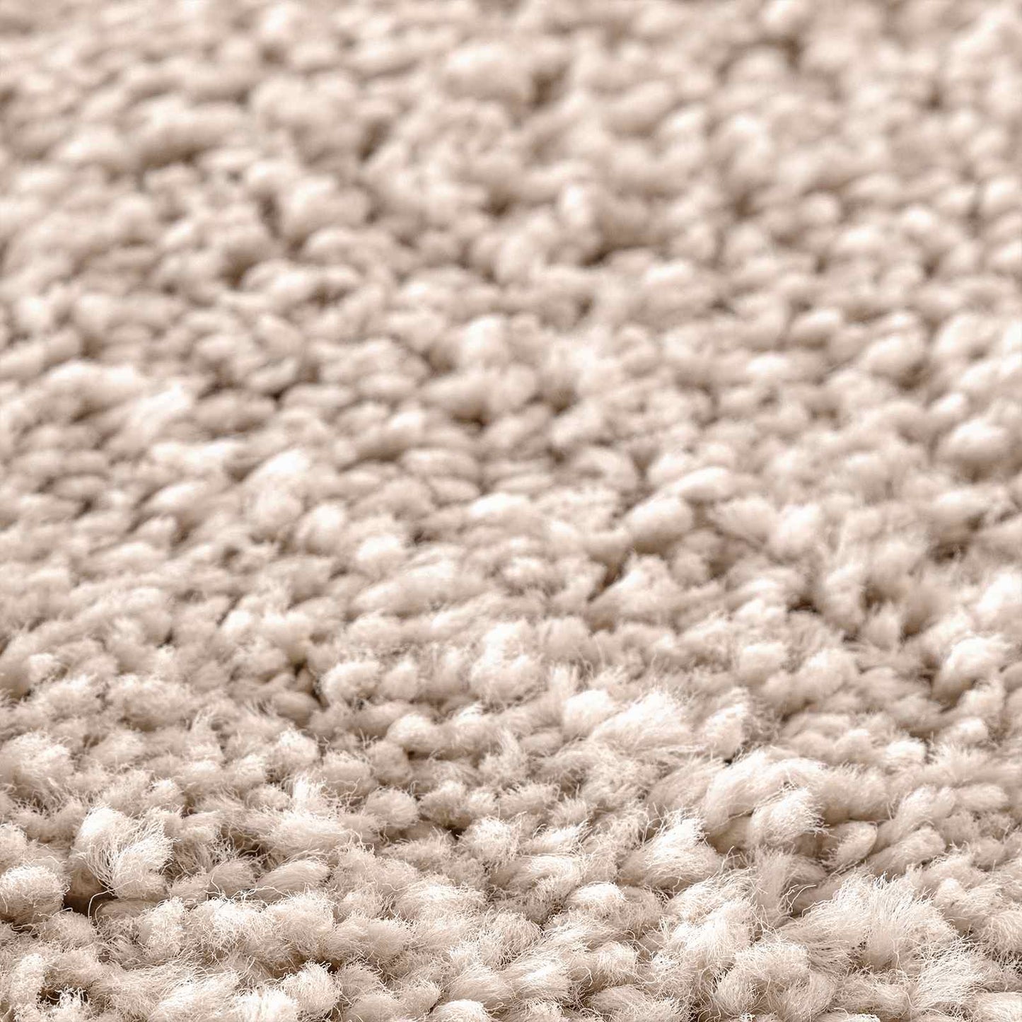 Anti-slip Bath Mat Set 3 pcs Cream PP