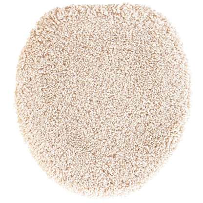 Anti-slip Bath Mat Set 3 pcs Cream PP