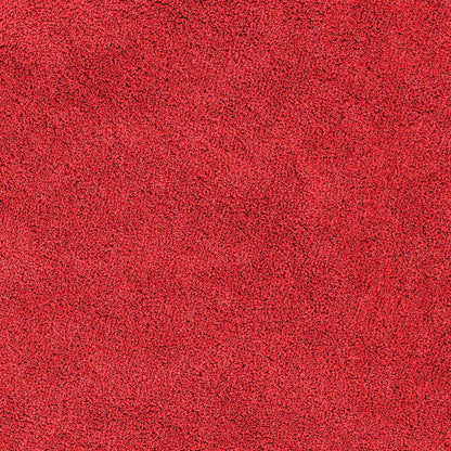 Anti-slip Bath Mat Set 3 pcs Red 50 x 50 cm PP