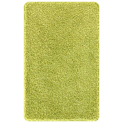 Anti-slip Bath Mat Set 3 pcs Green PP