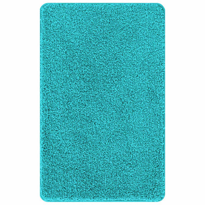 Anti-slip Bath Mat Set 3 pcs Turquoise PP