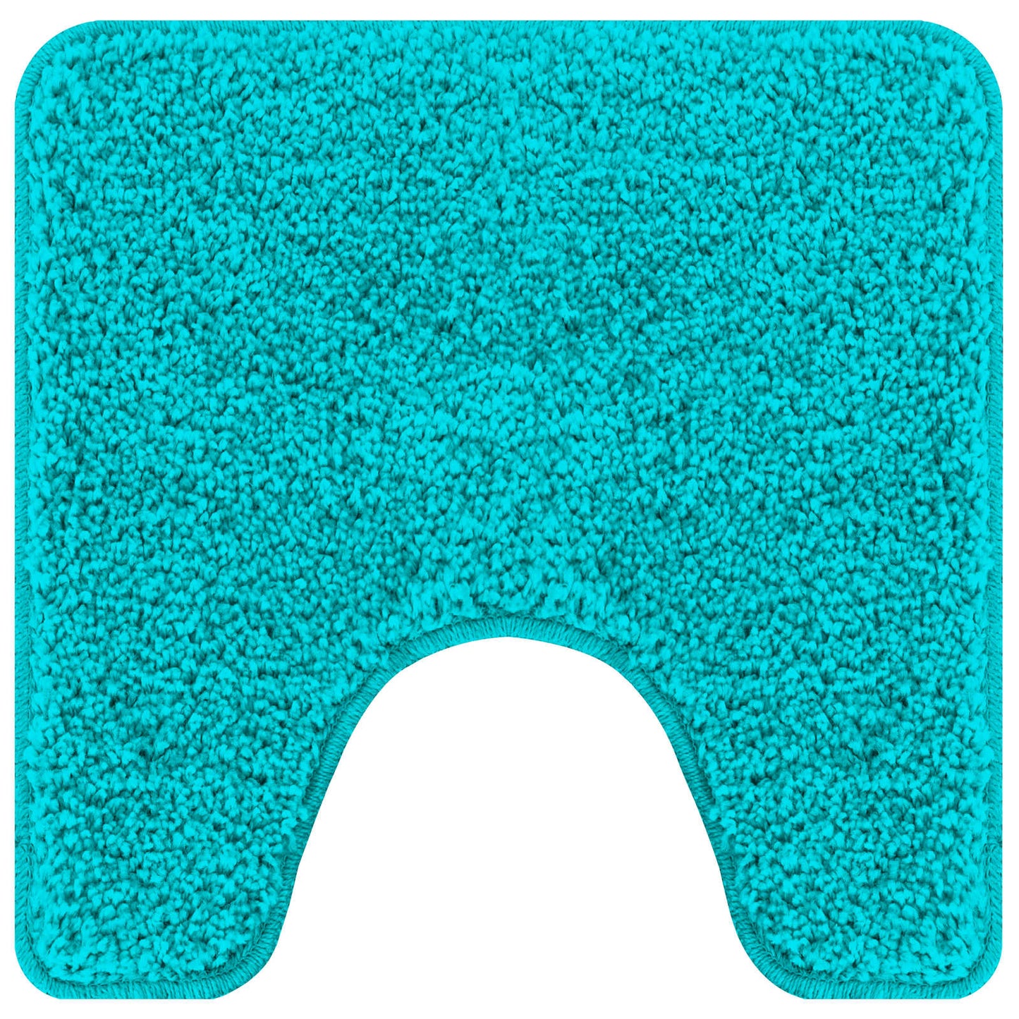 Anti-slip Bath Mat Set 3 pcs Turquoise PP