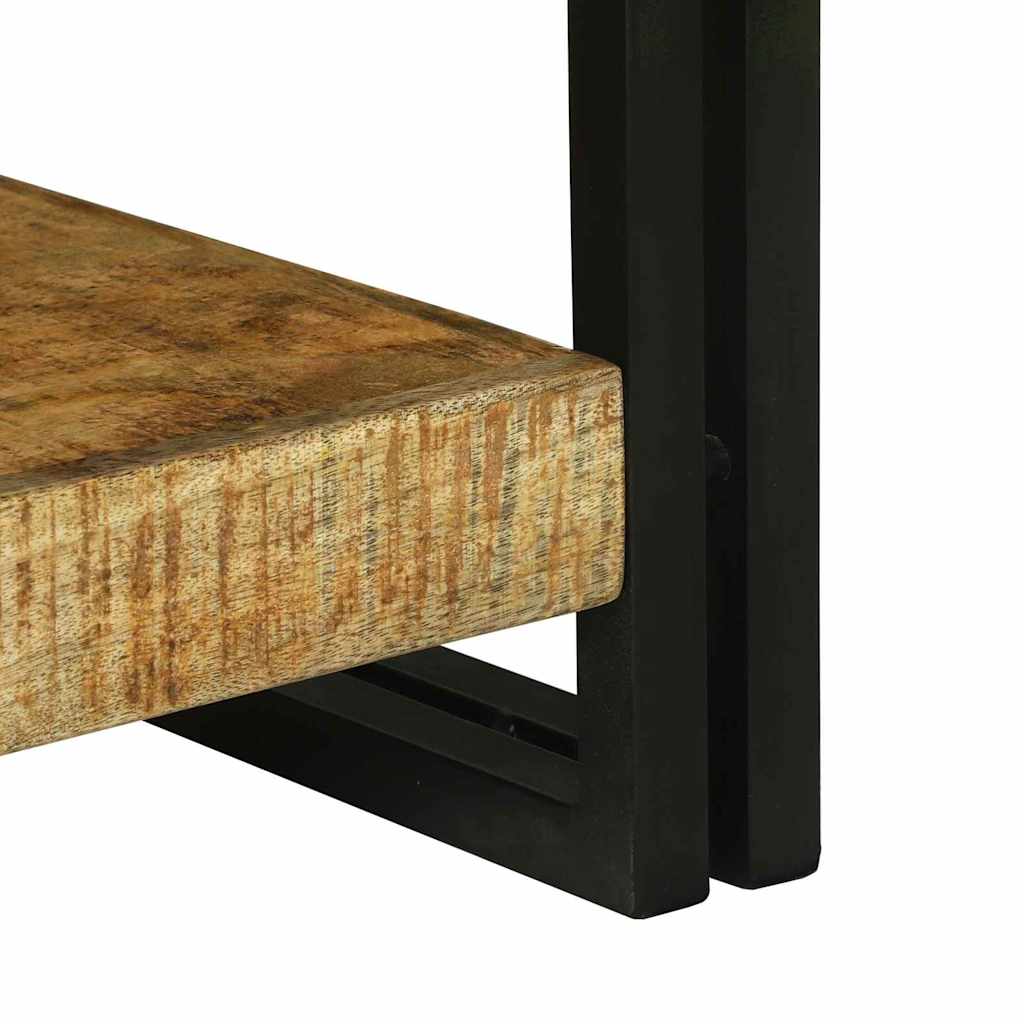 Console Table Brown 120 x 33 x 75 cm Solid rough mango wood