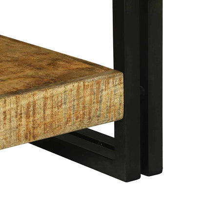 Console Table Brown 120 x 33 x 75 cm Solid rough mango wood