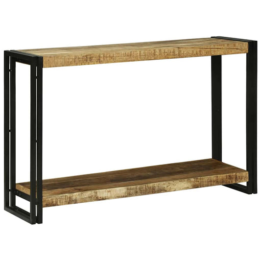 Console Table Brown 120 x 33 x 75 cm Solid rough mango wood