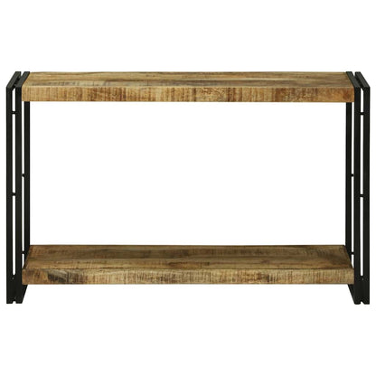 Console Table Brown 120 x 33 x 75 cm Solid rough mango wood