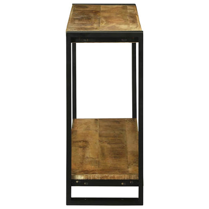 Console Table Brown 120 x 33 x 75 cm Solid rough mango wood