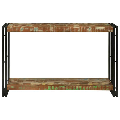 Console Table Multicolour 120 x 33 x 75 cm Solid reclaimed wood