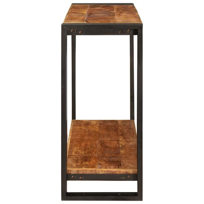 Console Table Brown 90 x 33 x 75 cm Solid rough mango wood