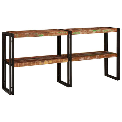 Console Table Multicolour 160 x 33 x 75 cm Solid reclaimed wood